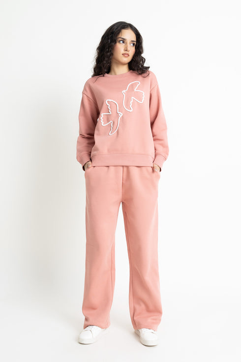 The Oversized Terracotta Sweatshirt
